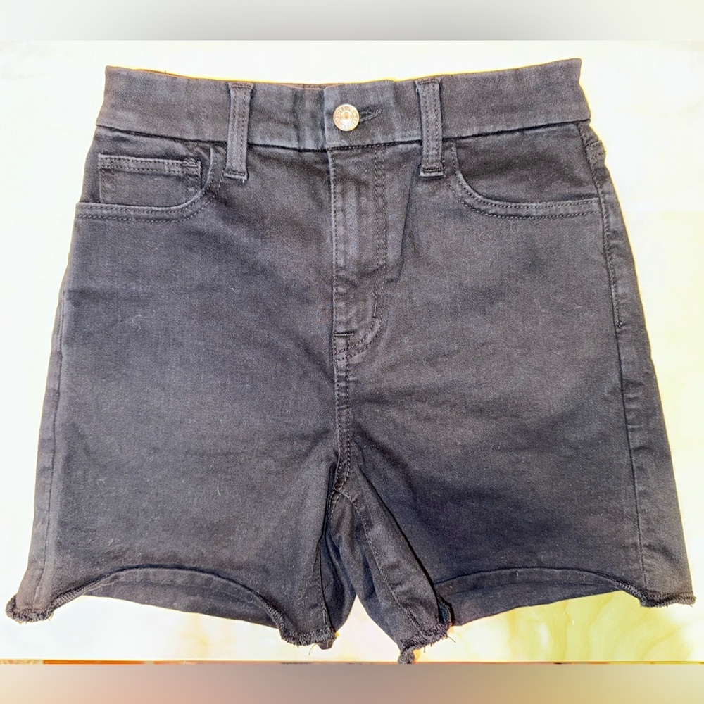 American Eagle Outfitters Black Curvy Hi-Rise Shortie